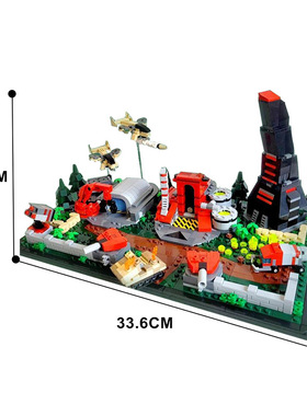 NOD基地积木模型 MOC-128435Florian Weise游戏周边益智玩具