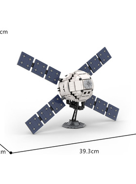 成人积木玩具MOC-91430；NASA猎户座太空飞船DIY小颗粒