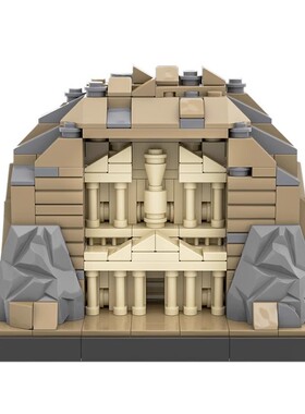 MOC积木 53659 印第安纳琼斯佩特拉拼装跨境积木儿童礼物