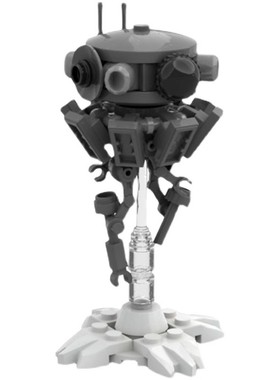 MOC-37282兼容拼插积木帝国探头星球系列模型玩具礼物套装