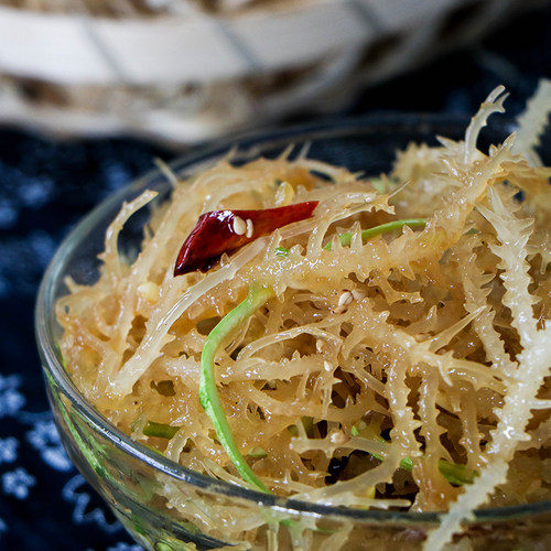 龙须菜麒麟菜干货凉拌