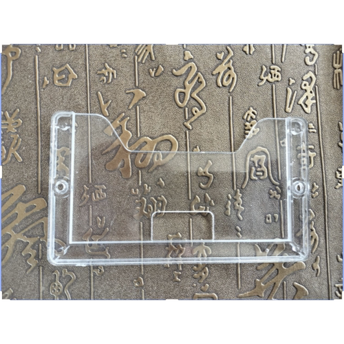 医院用亚克力护理床尾卡片槽配件ABS医用病床尾卡槽病床牌床尾信