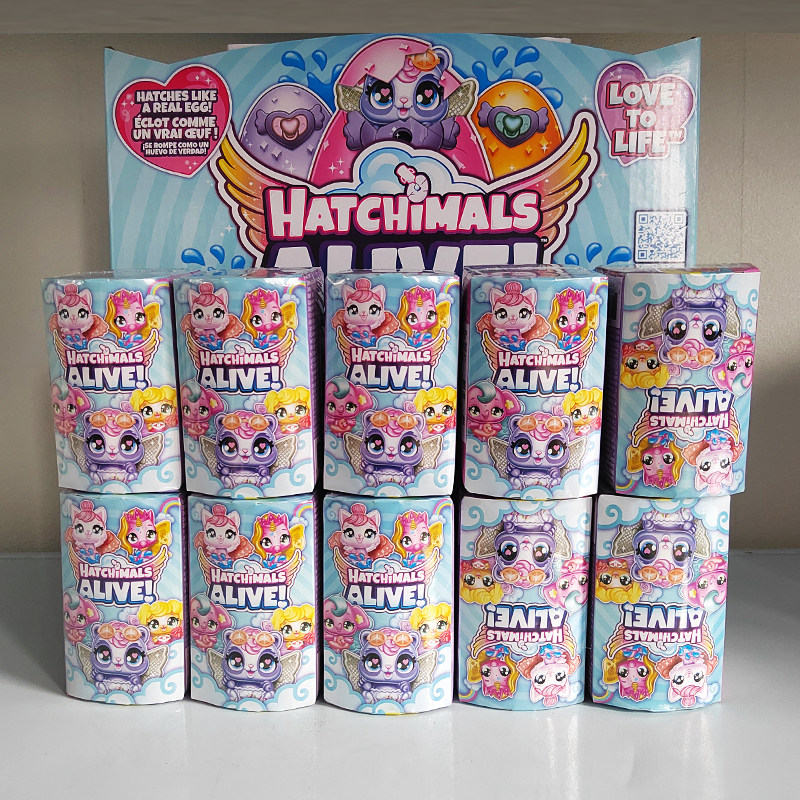 hatchimals 哈驰魔法蛋惊喜盲盒诞生公仔儿童玩具男女孩礼物