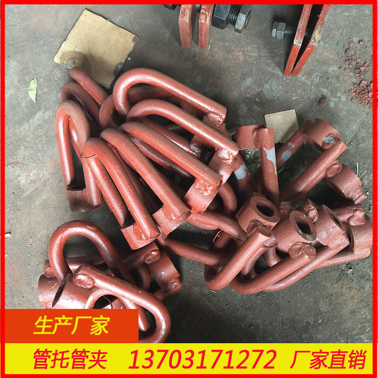 支吊架连接件L8.48U型耳子F9单头螺杆F10双头螺杆L1 L2左右双螺纹