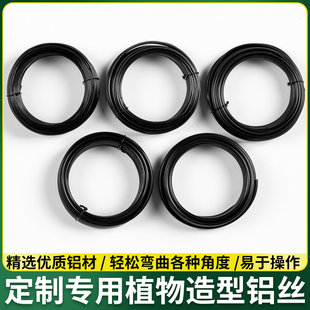 盆景造型专用铝丝铝线蟠扎园艺铁丝花卉罗汉松拉枝固定型器工具