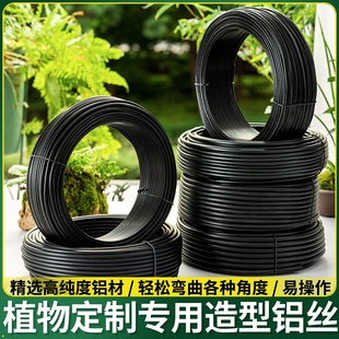 绑扎三角梅绿植造型铝丝盆景专用吕丝压枝固定线植物铝线绑花铁丝