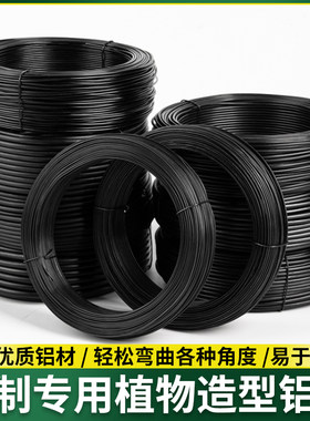 盆景造型铝丝植物造型软铁线园艺树木定型软铝线花木固定攀扎扎丝