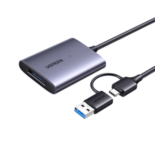 绿联cfa/cfb读卡器CFexpress存储卡3.2高速传输typec/usb口适用索尼a7m4/a7r5手机平板电脑相机摄像4K8k视频