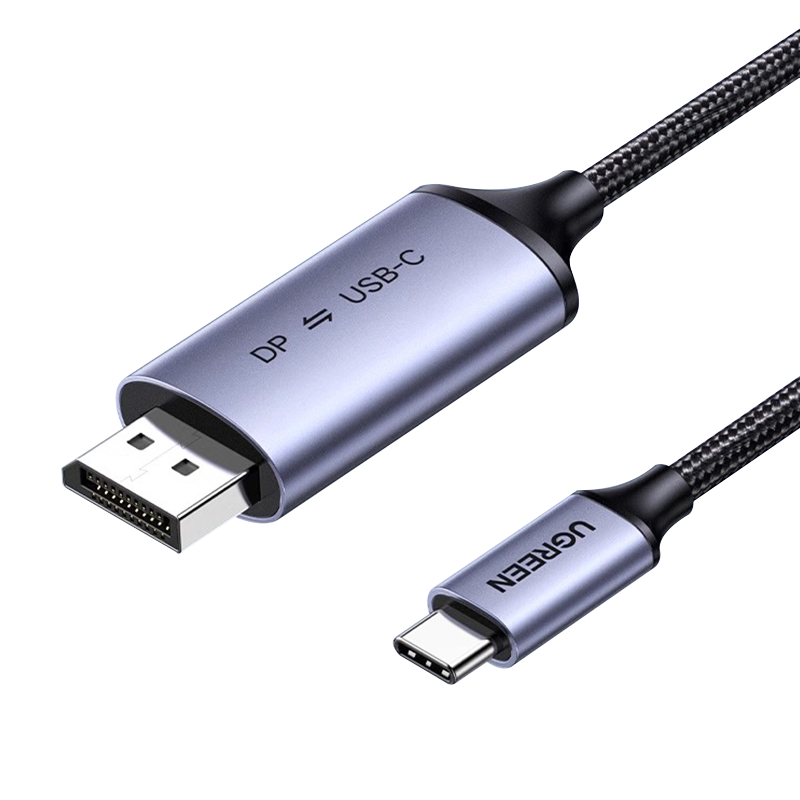 绿联typec转dp线双向1.4互转8K