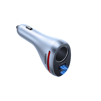 绿联车载充电器点烟器插头