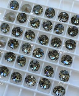 美甲鞋 包镶钻堆钻饰品 银色夜影SINI 品奥钻尖底圆钻 施 正