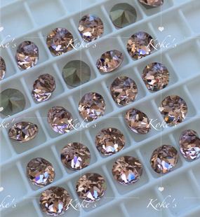 正 品奥钻尖底圆钻美甲DIY拼钻堆钻饰品 古典玫瑰319镶嵌钻 施