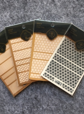 新工艺美甲贴纸蕾丝波点