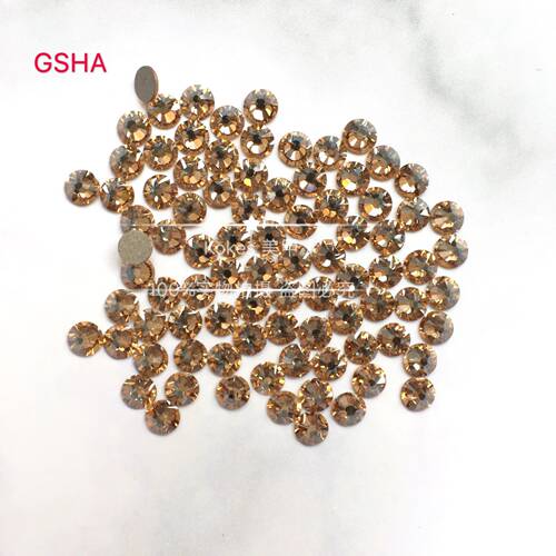 奥钻平底金色魅影金小饰品