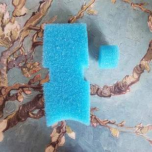 YBG系列水族壁挂物理过滤棉 适合森森鱼缸过滤器鱼马桶耀蓝YBF