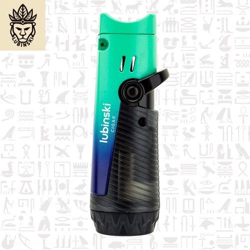 鲁宾斯基潮流聚火双直冲雪茄火机