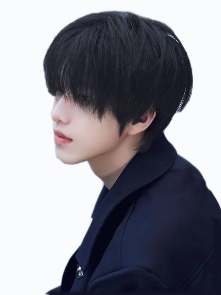 假发男短发韩版帅气男士发型cos日系少年感dk网红时尚自然全头套