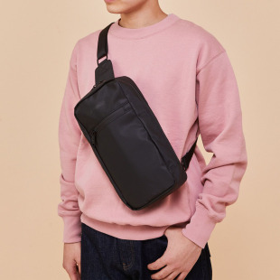 新款 商务潮流男女NESS系列防泼水女潮流胸包单肩包男斜挎包随身包