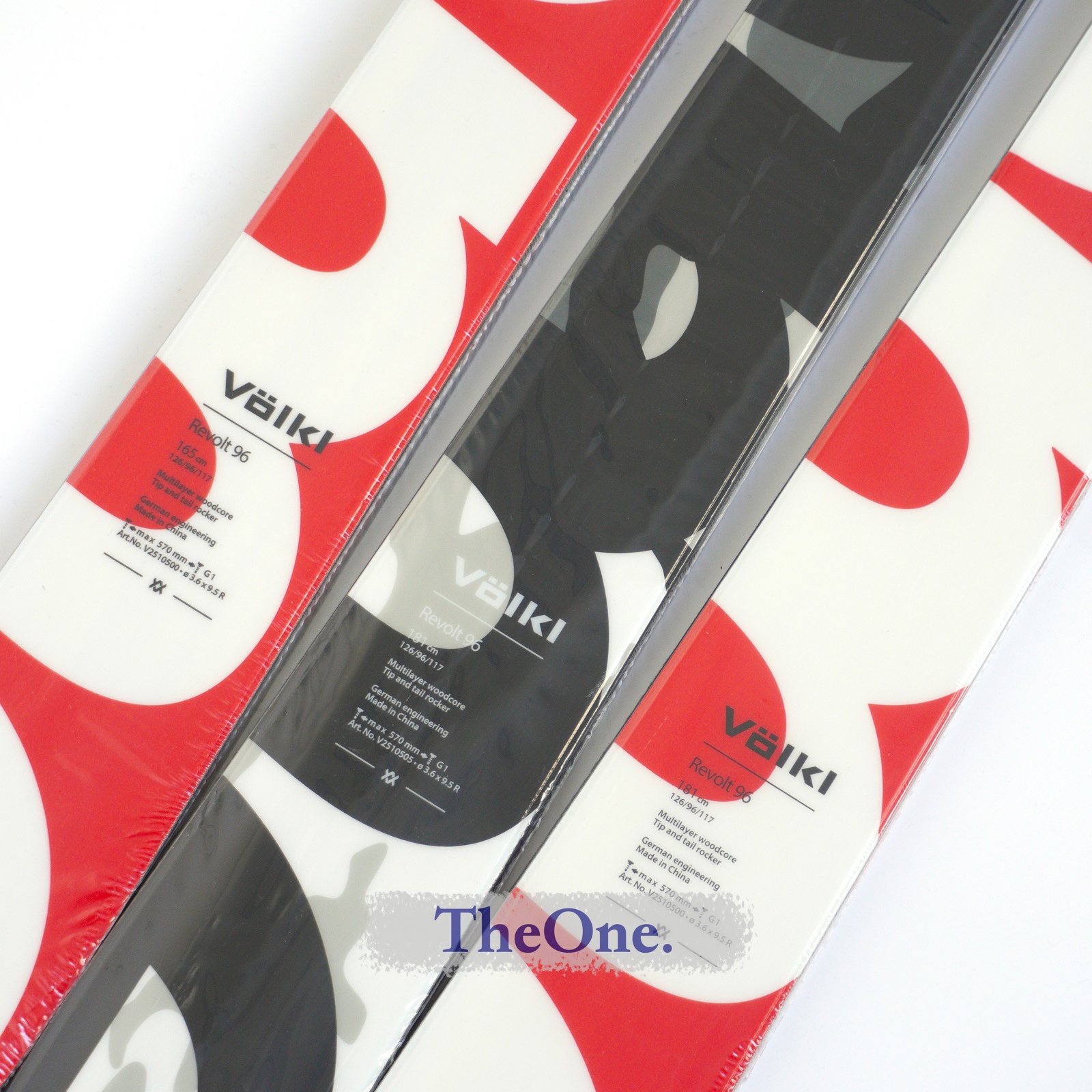 Supreme红标大LOGO双板滑雪板