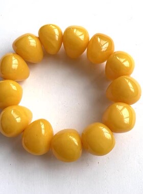 男女款蜜蜡原矿波罗的海单圈手串