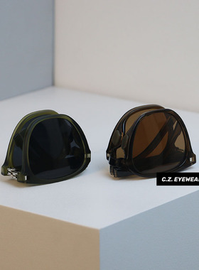 便携式折叠超轻偏光太阳眼镜显瘦