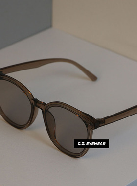 韩版大脸显瘦太阳眼镜潮