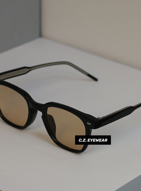 gm韩版茶色圆脸显瘦近视太阳眼镜