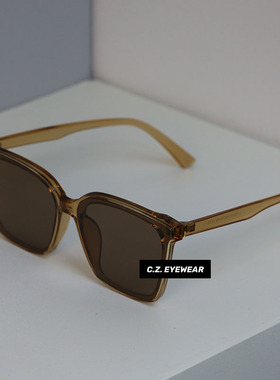 新款韩版明星同款方形茶色太阳眼镜男大脸圆脸显瘦秋季街拍墨镜女