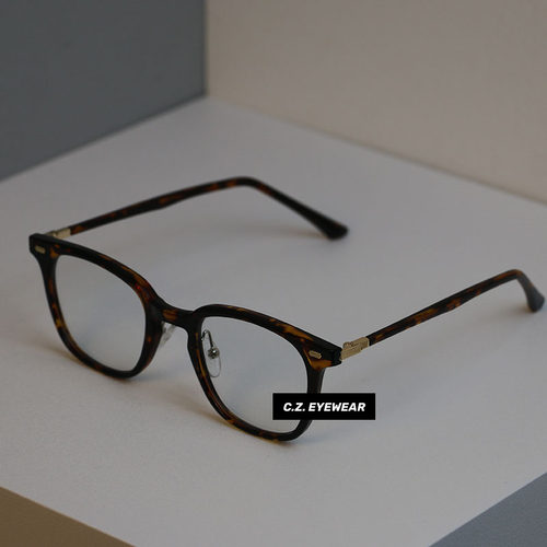 小红书韩版玳瑁素颜显瘦近视眼镜