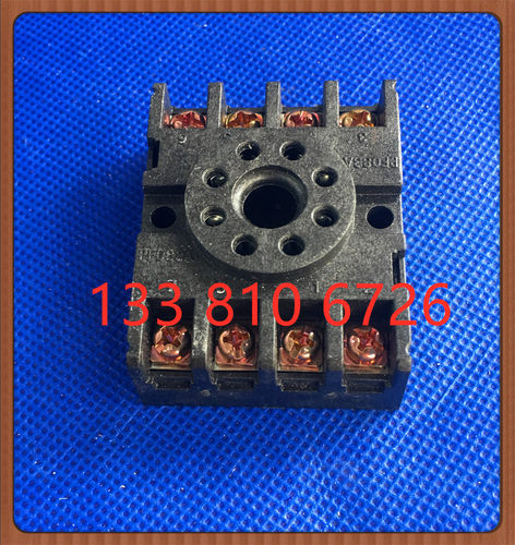 PF083A时间继电器底座 8脚圆形AH3-3 ST3PF JTX-2C DH48S JQX-10F