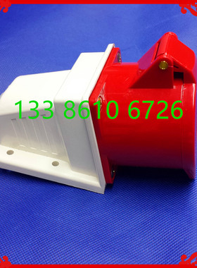 大电流工业插座RS-124防水插座4X32A航空插座连接器三相四线4*32