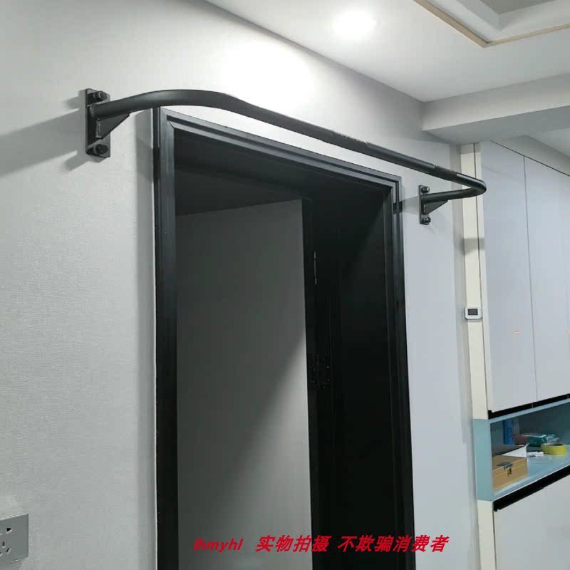 家用墙上多功能打孔引体向上架室内门框门上墙壁固定健身单杠杆子图片