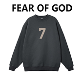 FOG第7季 复线数字7essentials圆领男女情侣秋冬潮牌宽松高街卫衣