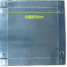 蛋糕盒子白色盖子透明盖子4/6/8/10/12寸白卡纸PET盒盖子