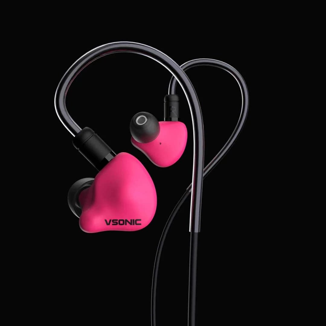VSONIC 威索尼可 冰山旗舰版HIFI有线耳机入耳式降噪纯手工调音