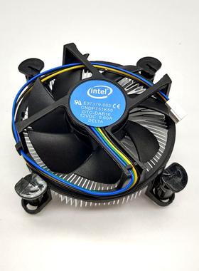 英特尔E97378-001 0.28A1155/1150/1156四针线 CPU散热器静音风扇