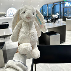 正品jELLYCAT经典害羞邦尼兔子星星耳朵毛绒玩具宝宝安抚公仔玩偶