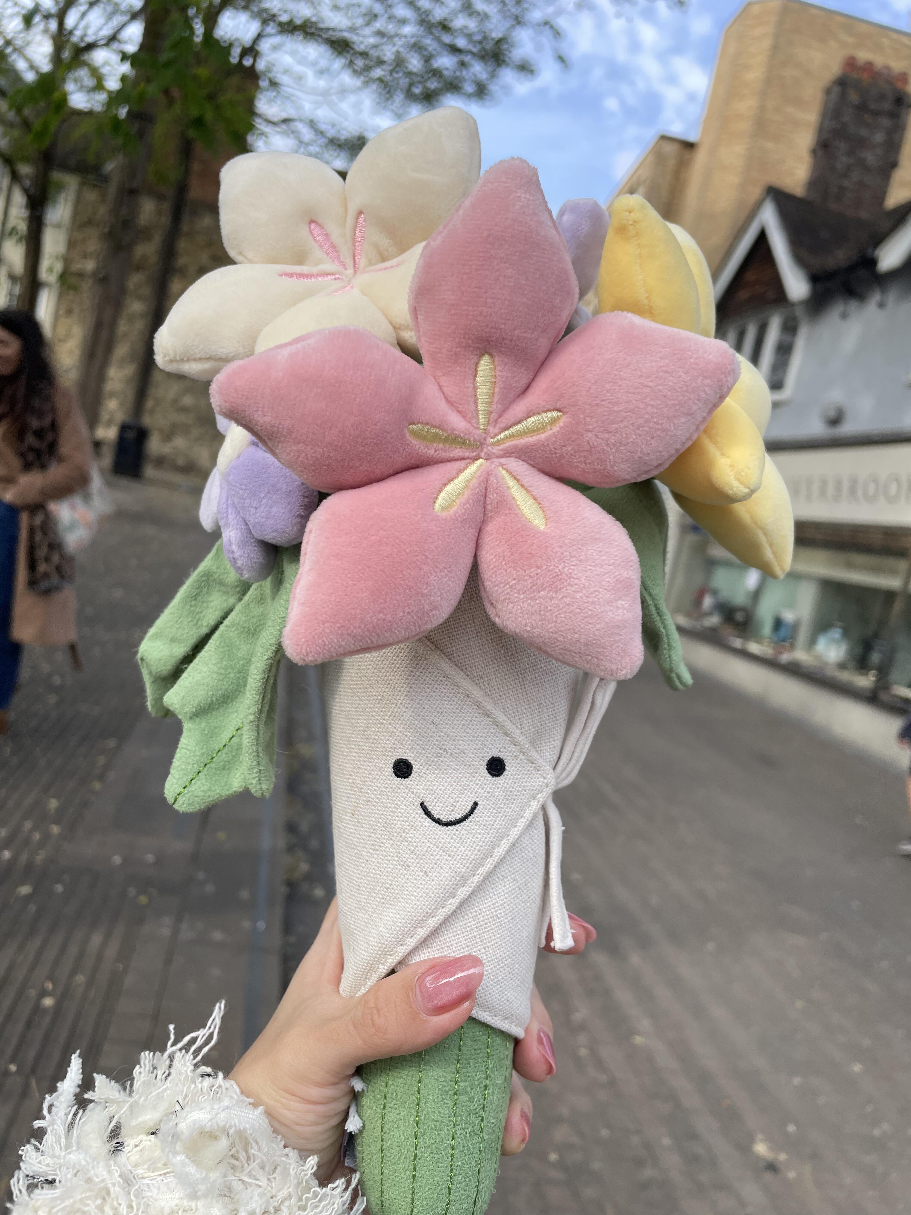 百补Jellycat趣味花束毛绒手捧花图片