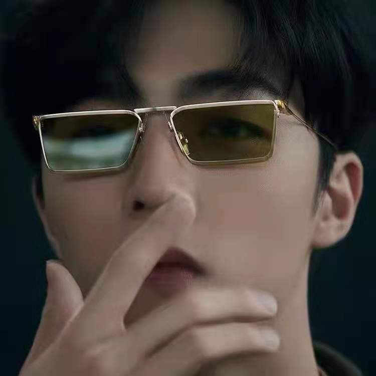 近视墨镜方框金属太阳镜开车专用