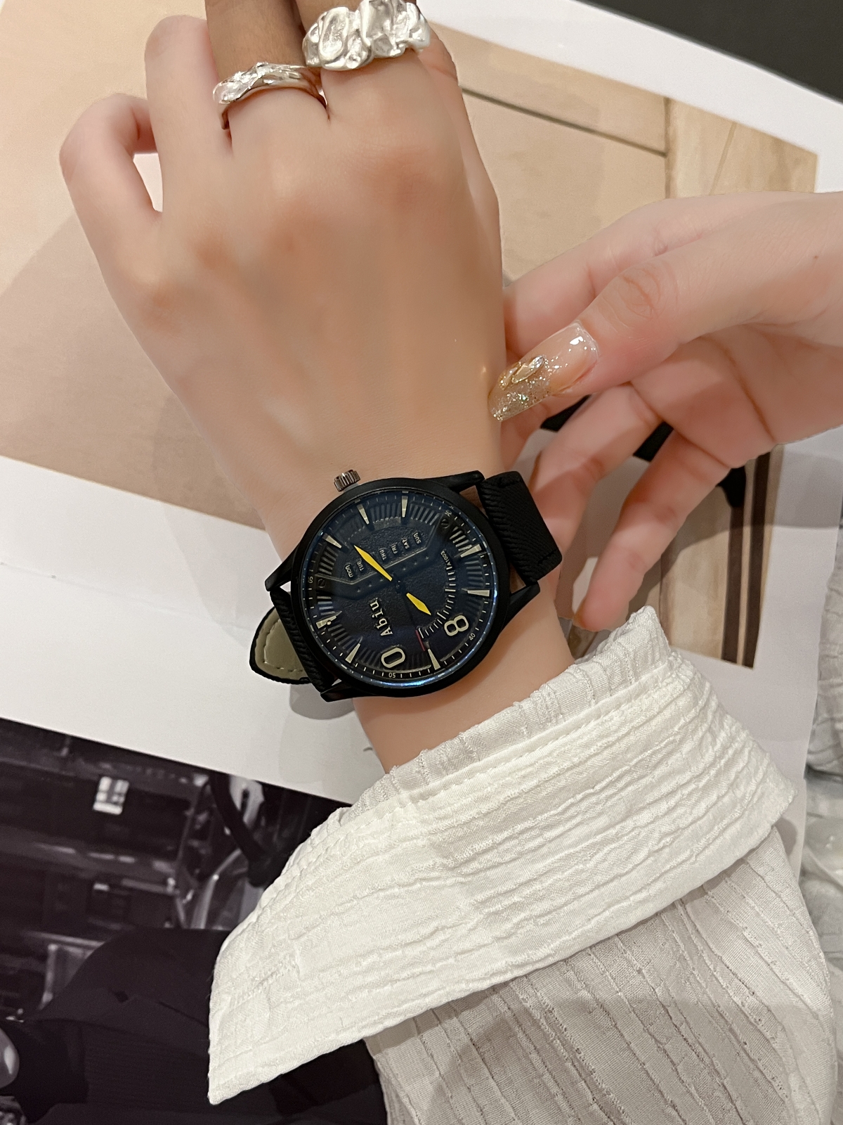 考研考试韩版手表男初高中学生