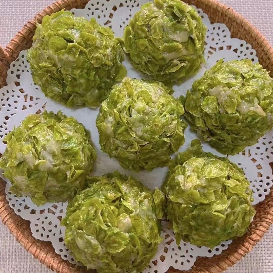 新鲜榆钱窝头手工现做