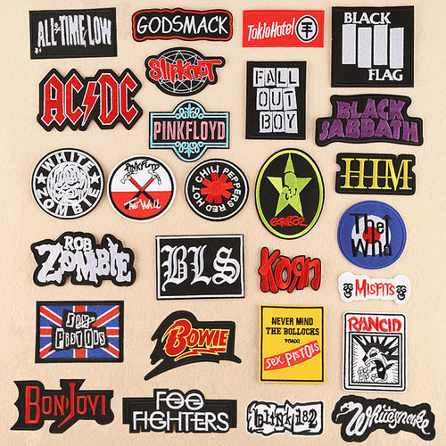 布贴儿童修复补丁贴英文字母微章