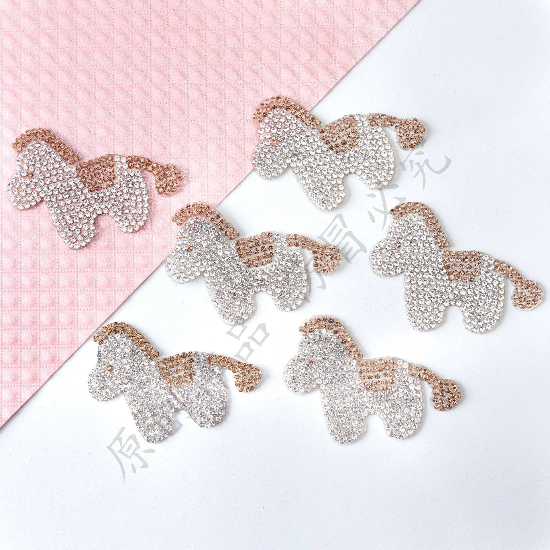 自粘水钻马年动物烫钻贴卡通自黏胶烫diy衣服补洞装饰贴手机壳贴,纺织面料/辅料/配套,烫画/烫图/烫钻,淘宝优惠券,粉丝福利购,淘宝优惠卷