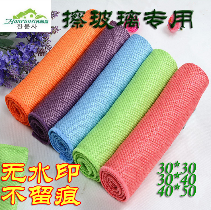 毛巾吸水不留鱼鳞抹布