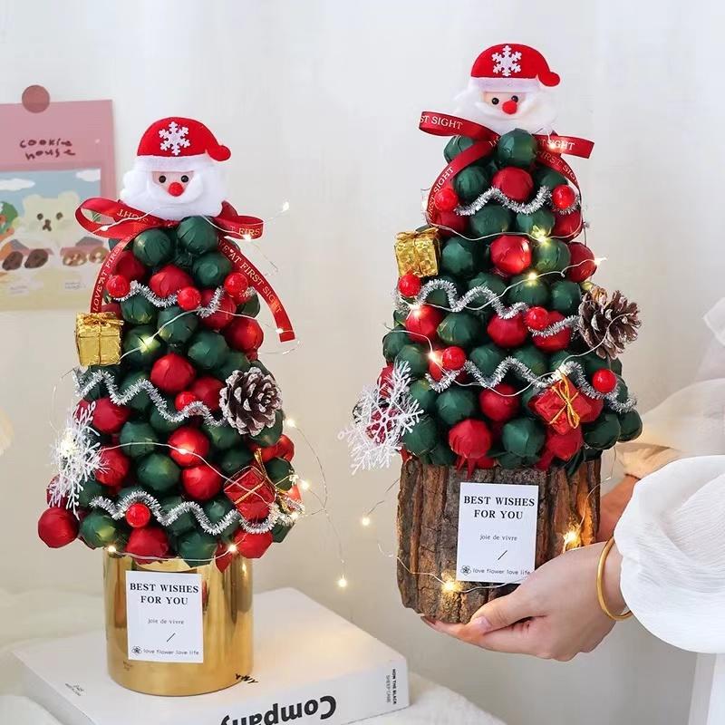 圣诞节创意手工制作DIY棒棒糖圣诞树材料包送闺蜜女友平安夜礼物
