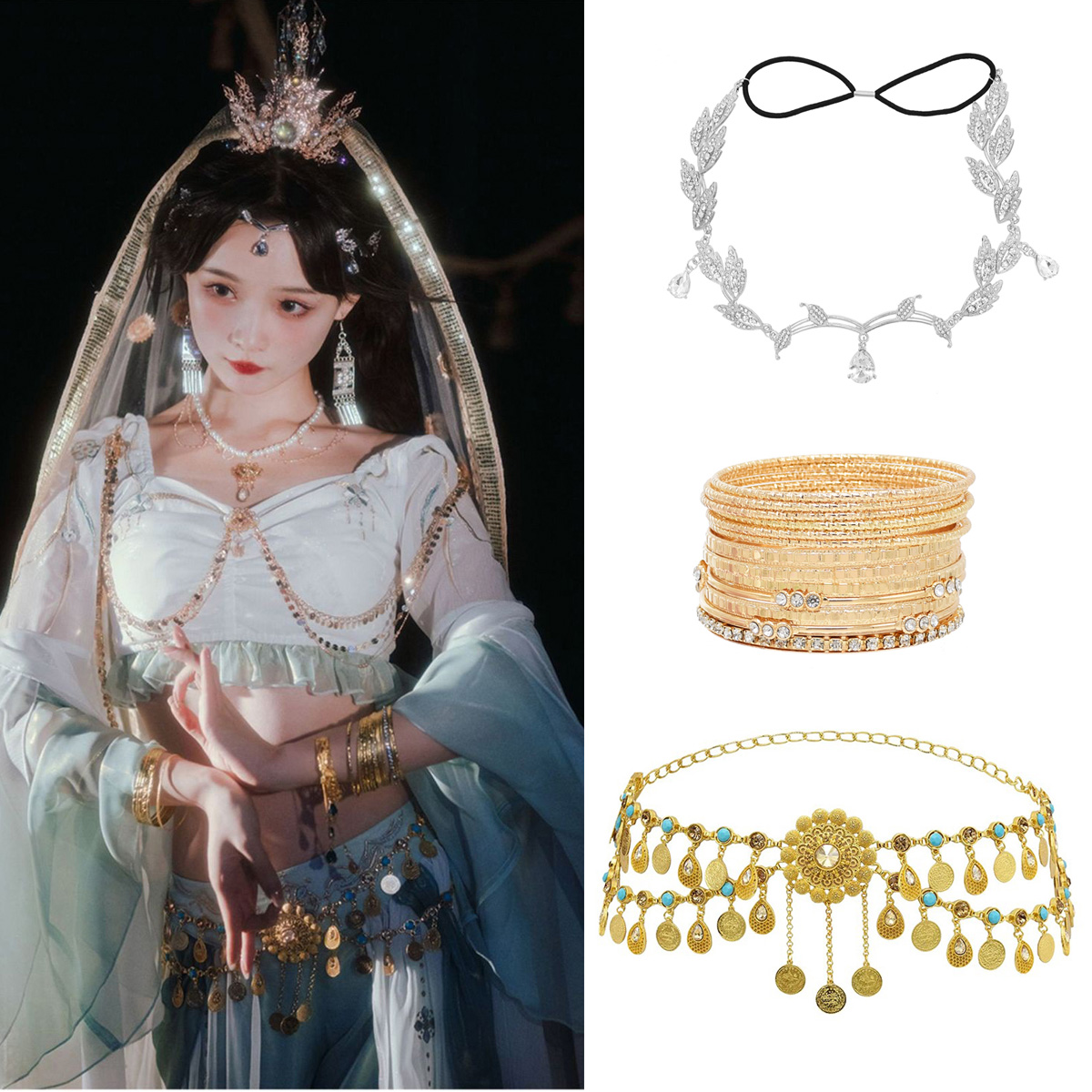 西域古装饰品云南旅游配饰