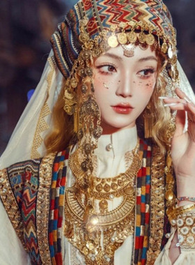 藏族流苏项链民族风饰品