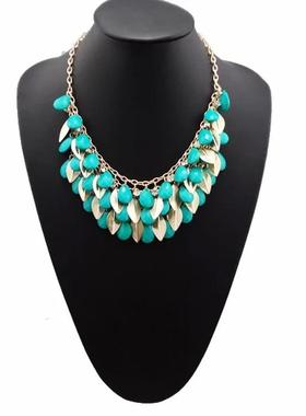 欧美民族风夸张多层高端项链