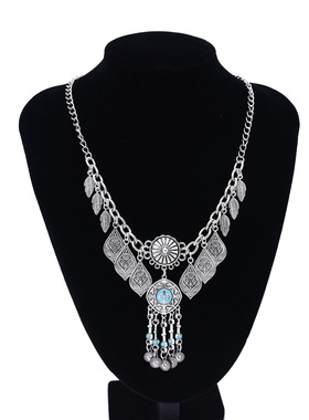 新款西域风复古做旧项链