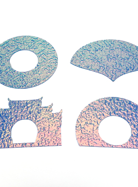 刺身摆盘装饰酒店凉菜品日料点缀高级海鲜自助餐具姿造亚克力摆件